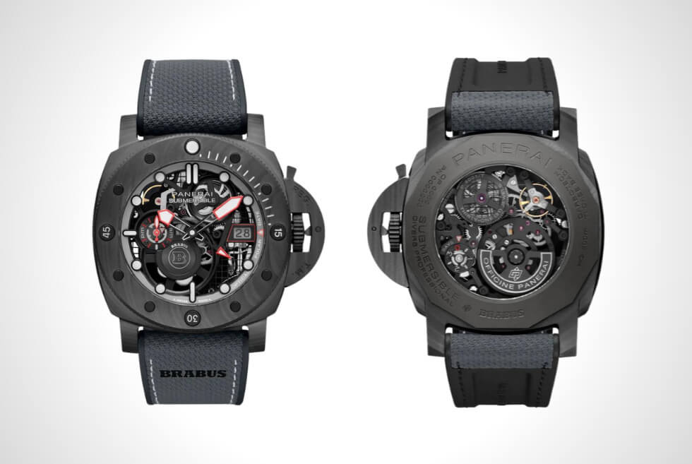 Panerai Is Offering Only 100 Examples Of Its Submersible S Brabus Black Ops Edition