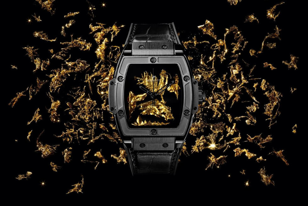No Two Dials Of The Hublot Spirit of Big Bang Gold Crystal Will Ever Be Alike