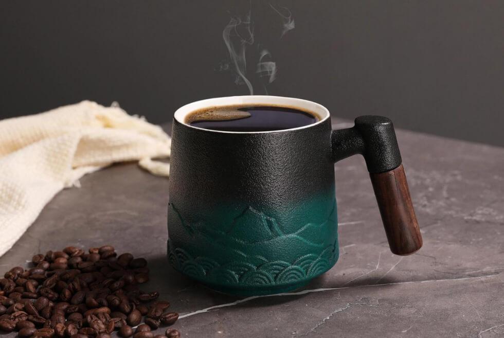 Enjoy Your Coffee With The Rustic Beauty of Coffeify?s Mountain And Sea Mug