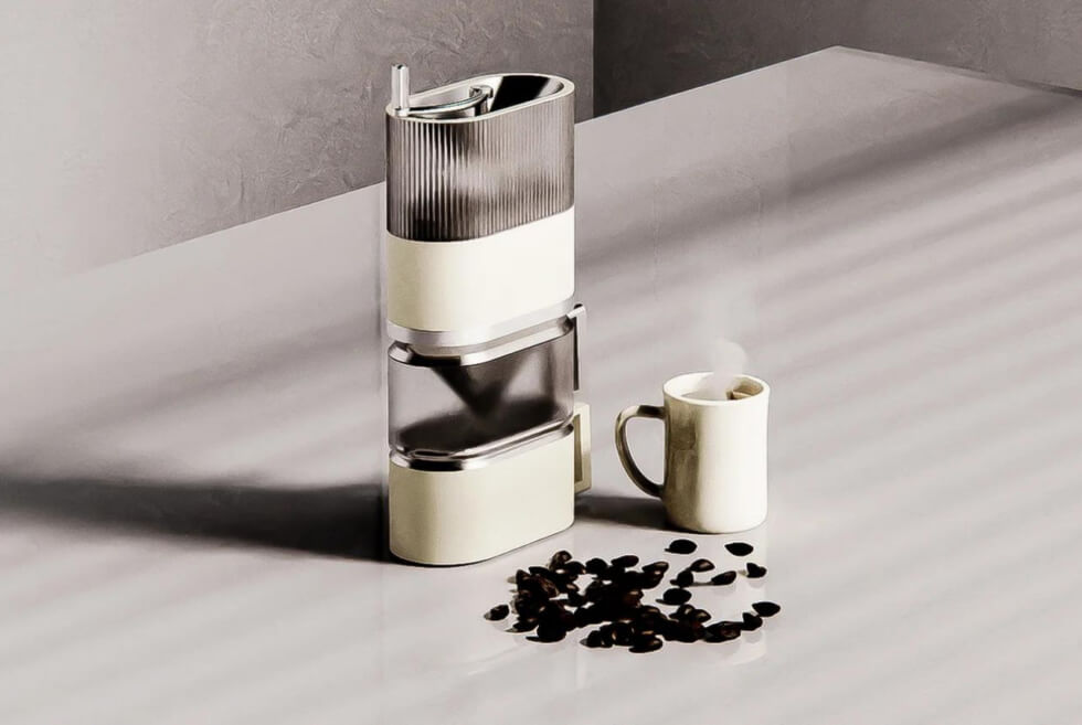 The Cenga Is A Jenga-Inspired Coffee Maker For On-The-Go Java Fix