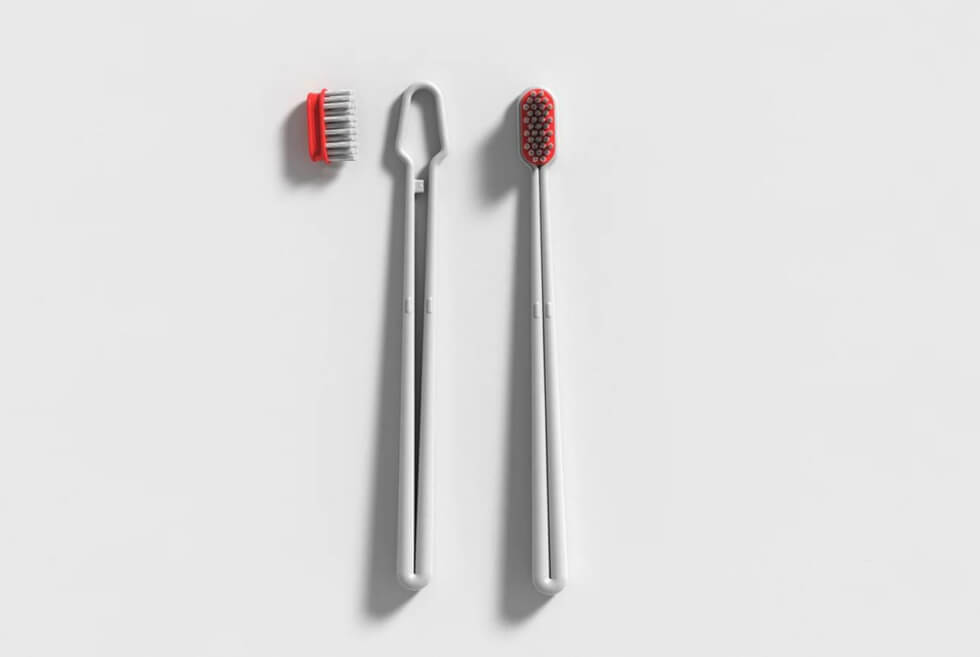 The Clip Toothbrush Takes an Eco-Friendly Approach to Oral Care