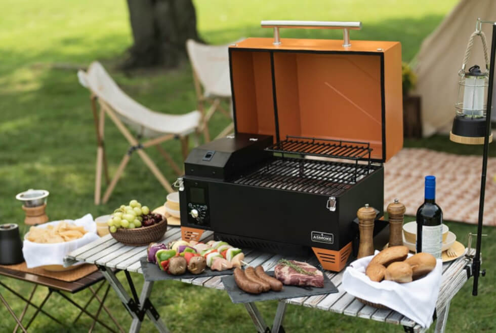 The ASMOKE 350 Cooks Food 3X Faster Than Traditional Grills