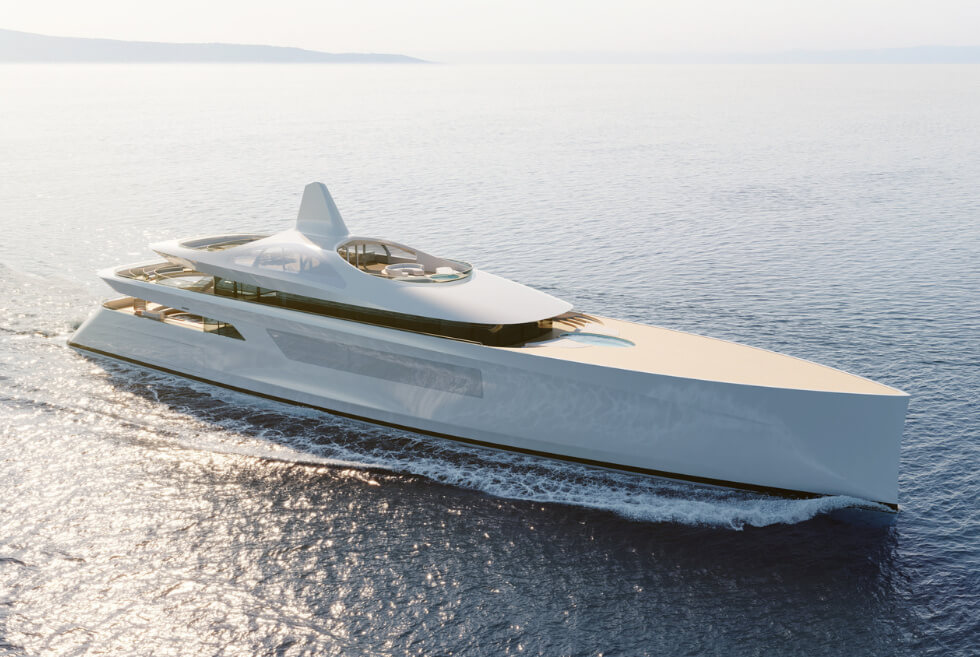 The Pure Is A Luxury Vessel Concept That Uses Augmented Reality To Navigate