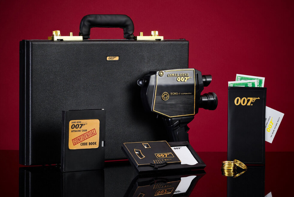 This James Bond 007 Secret Agent Attaché Case Replica Is A Resissue Of The Original Toy