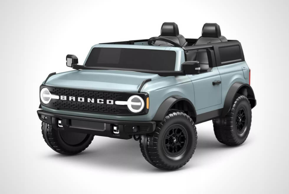 This Highly Detailed Ford Bronco Ride-On Replica From Kid Trax Looks Like A Lot Of Fun