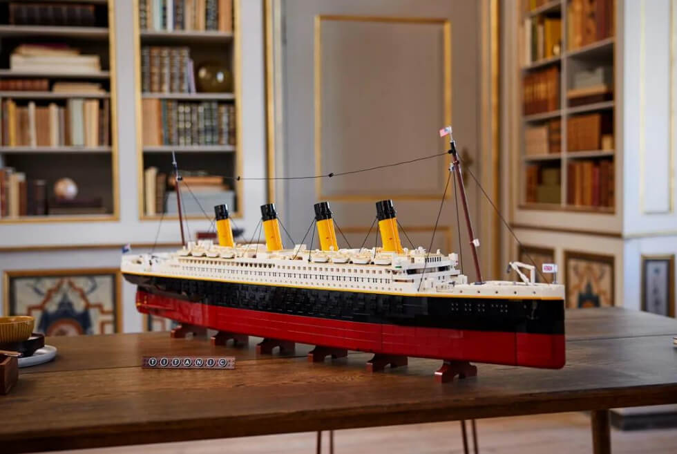 LEGO Creator Expert Gives Us 9,090 Pieces To Build A Detailed Scale Model Of The Titanic