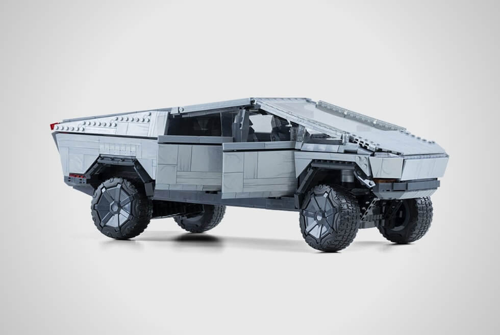 The Mattel Creations MEGA X Cybertruck Is A Buildable 3,283-Piece 1:12 Scale Model Kit