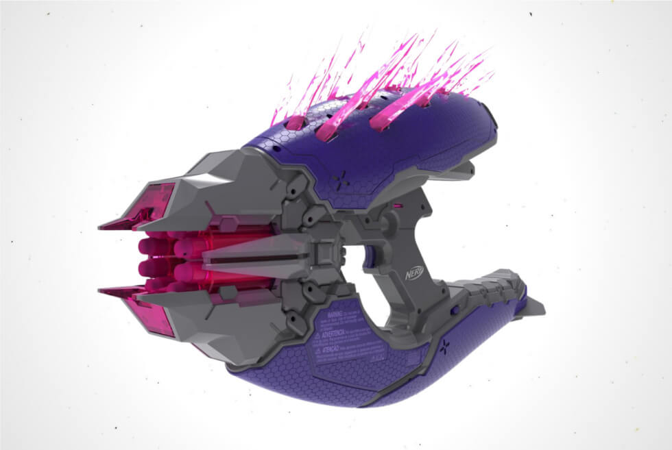 NERF LMTD Hypes Up ‘Halo Infinite’ Ahead Of Launch With The Halo Needler Blaster