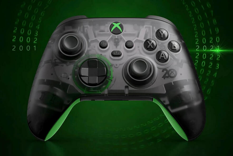 Microsoft Celebrates 20 Years of Xbox With A Limited Edition Wireless Controller