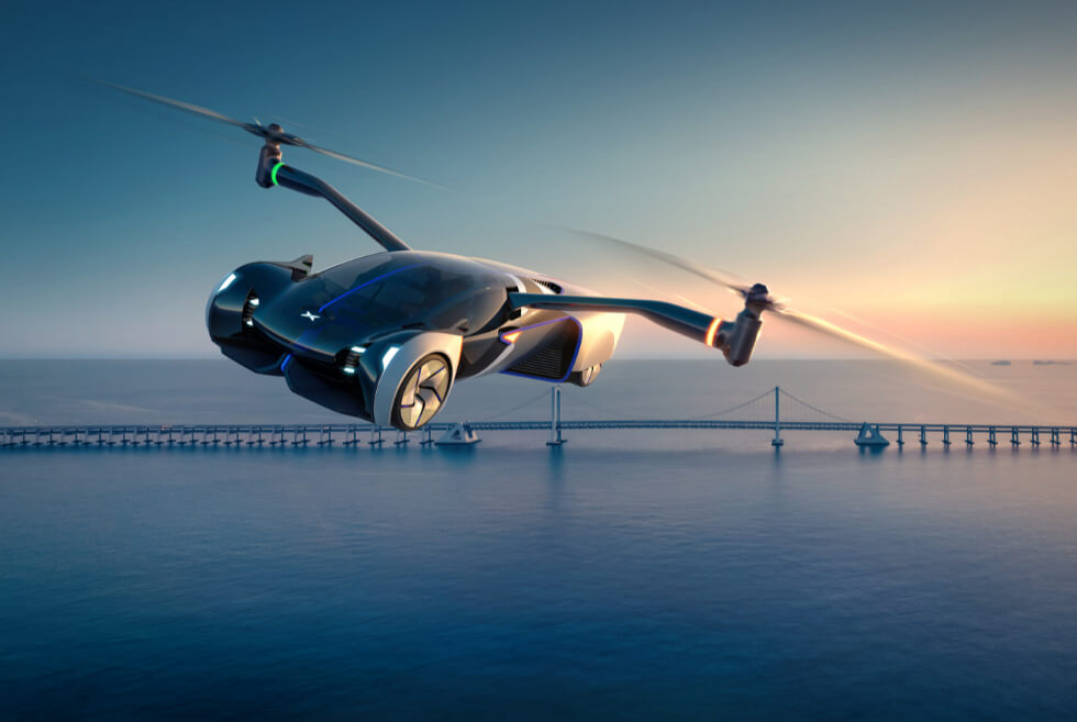 Xpeng And HT Aero Present A Flying Car Concept You Can Actually Drive On The Road