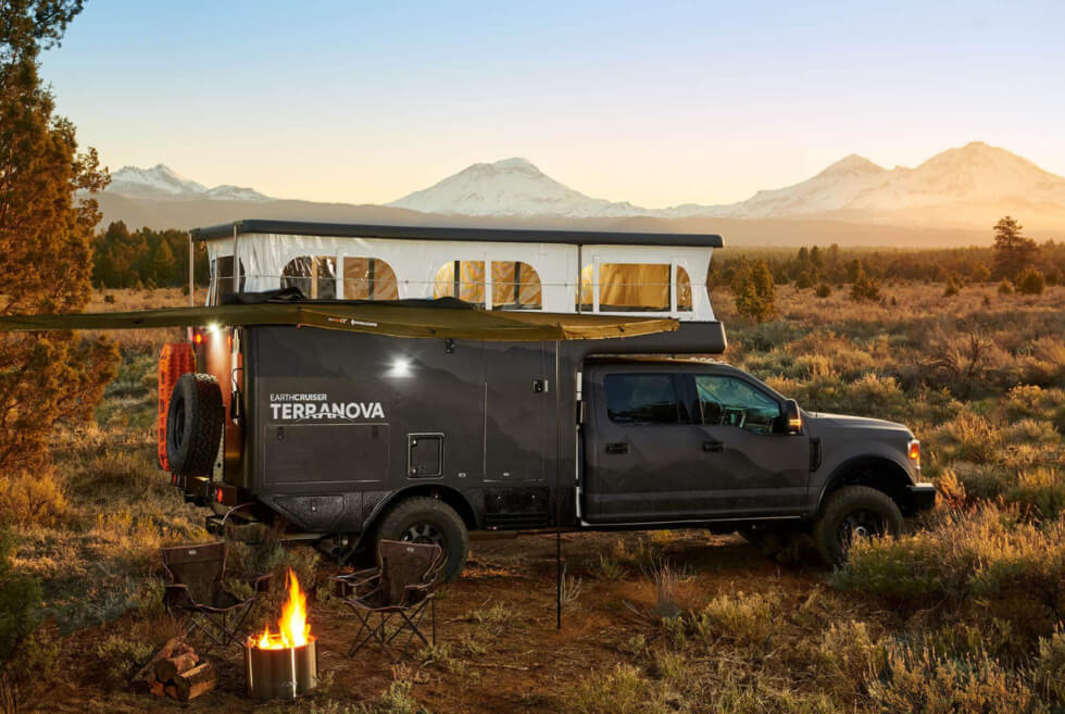 The EarthCruiser Terranova Is An All-Four Seasons, Offroad Camper Van