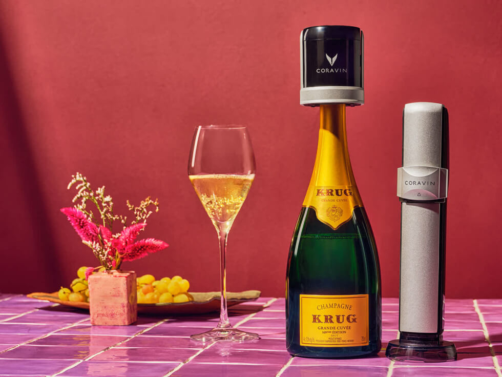 Keep It Bubbly With The Coravin Sparkling Wine Preservation System