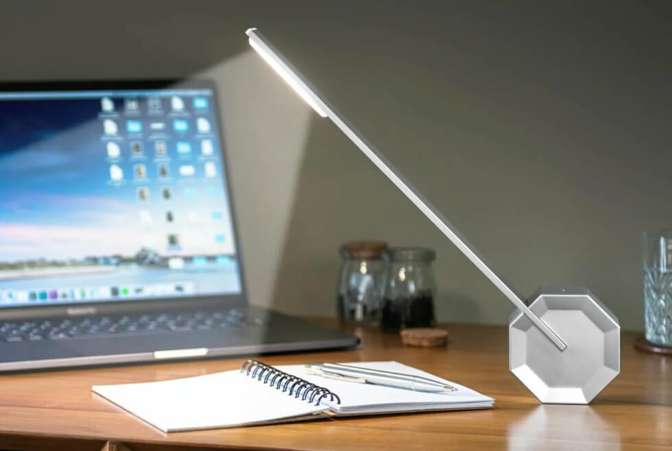 Gingko Design’s Octagon Desk Lamp Brightens Any Areas