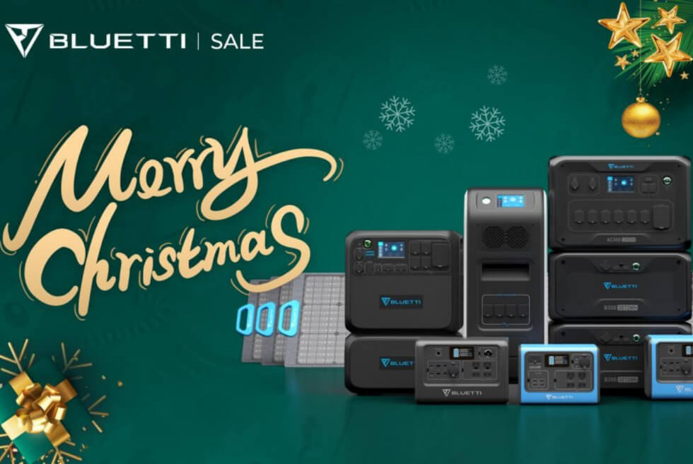 Grab Exciting Deals on Power Stations With The BLUETTI Christmas Sale