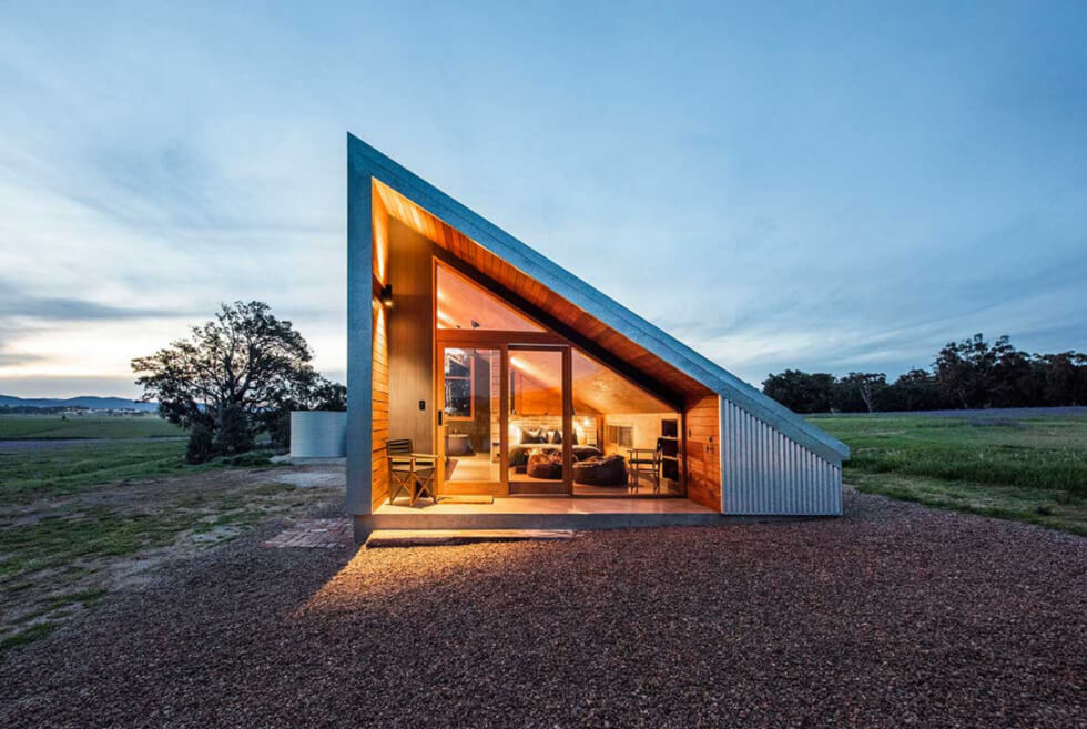The Gawthorne’s Hut Is A Sustainable Tiny Home In Australia
