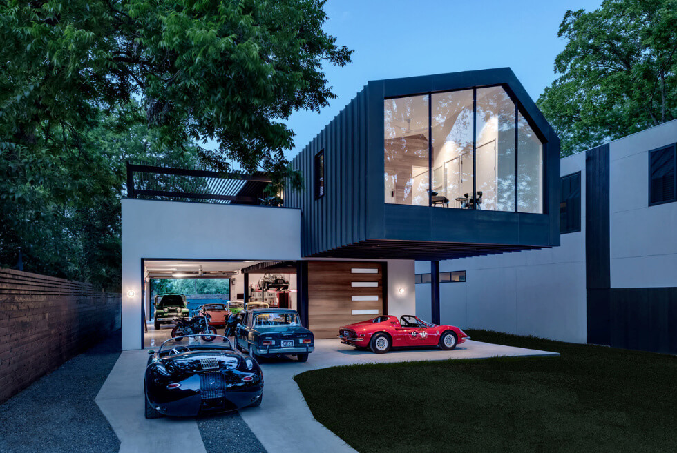 Matt Fajkus Architecture Designs The Autohaus Around Automotive Restoration