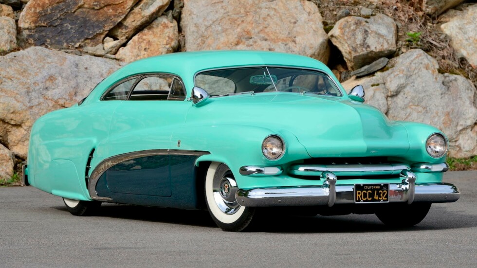 This Vibrant 1951 Mercury Coupe By Barris Kustoms Is Heading To Auction
