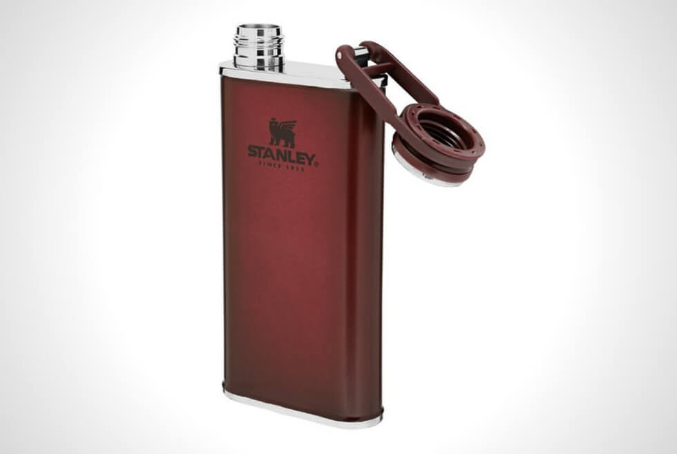 Hydrate in Comfort On The Go With the Stanley Easy Fill Wide Mouth Flask