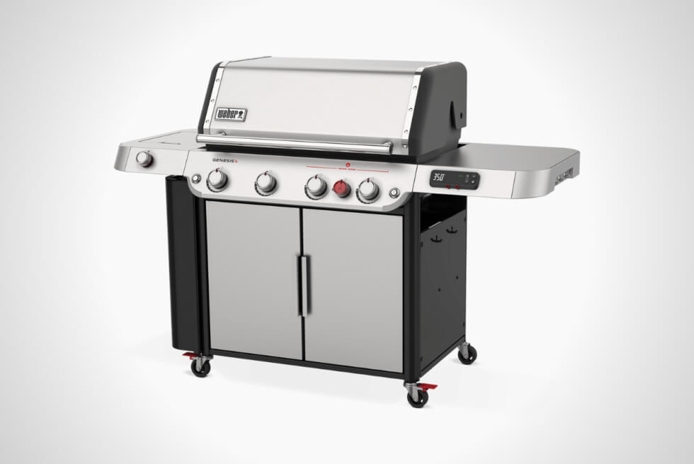 The Upcoming 2022 WEBER GENESIS SPX-435 Is A Versatile Smart Gas Grill