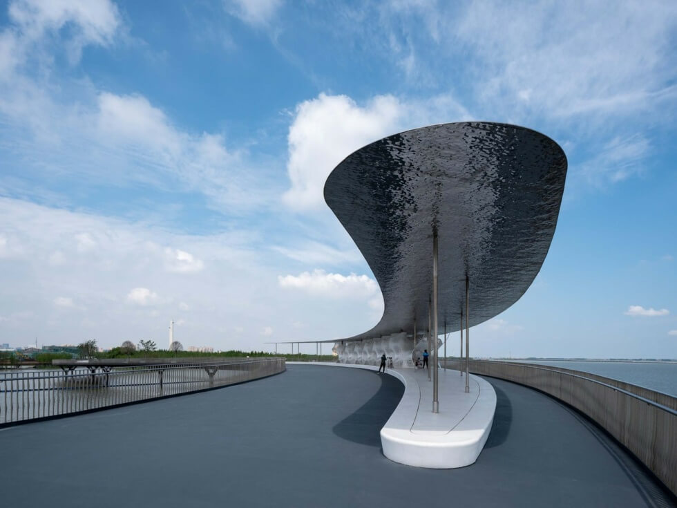 Yuandang Pedestrian Bridge Pavilion