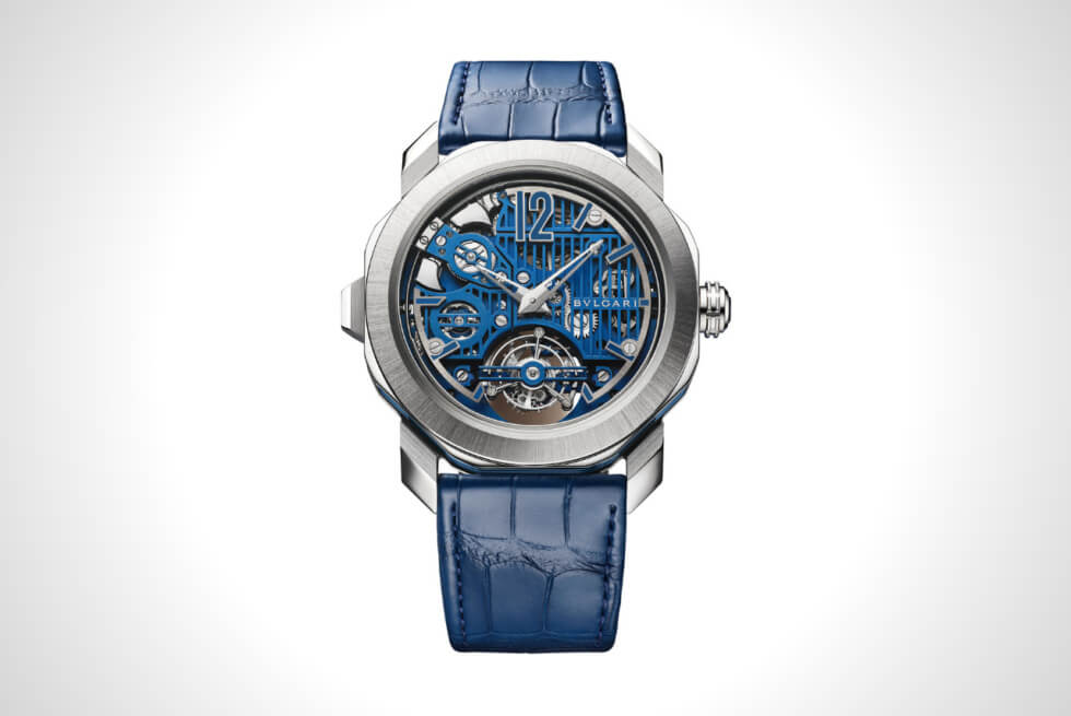 BVLGARI Will Offer Only 30 Examples Of The Octa Roma Blue Carillon Tourbillon