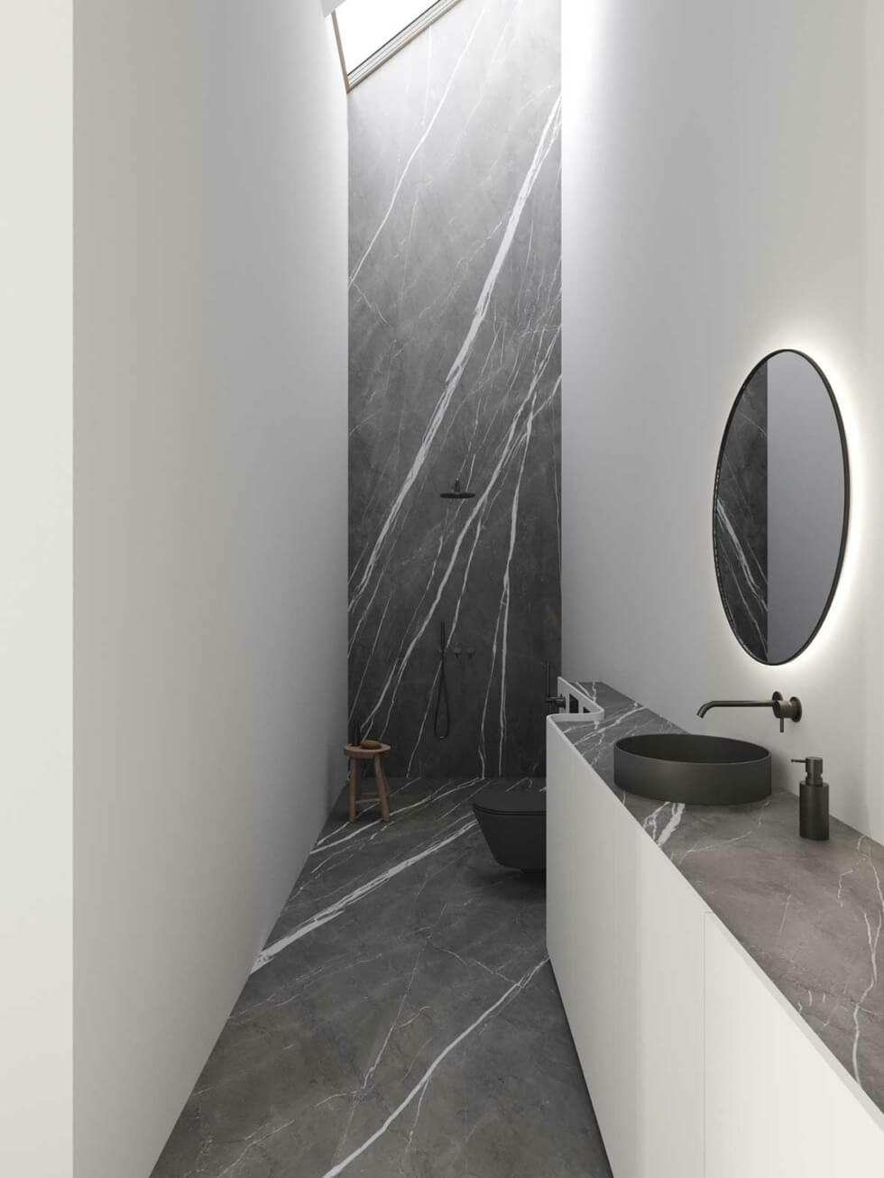 Verbier Chalet bathroom