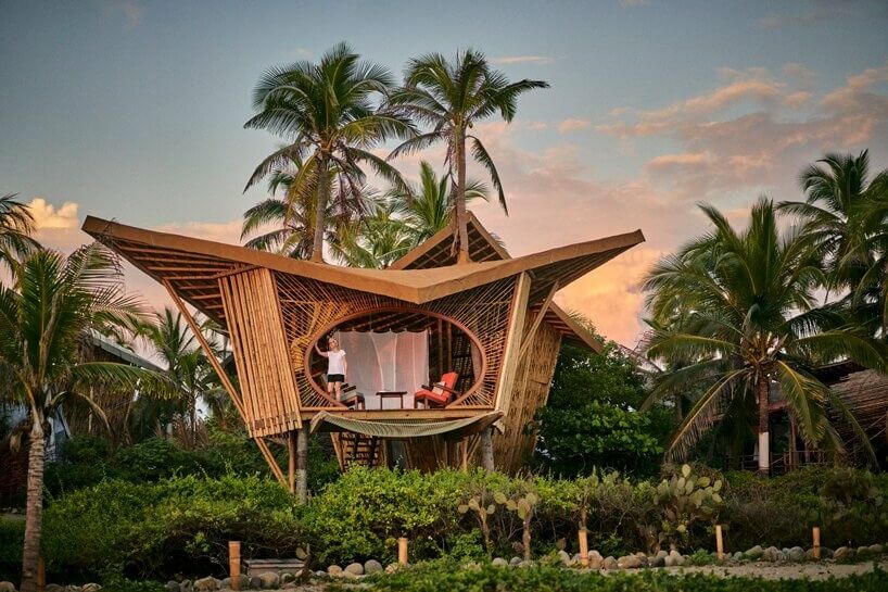 Playa Viva Encourages Eco-Friendly Experiences With Its Bamboo Treehouse Village