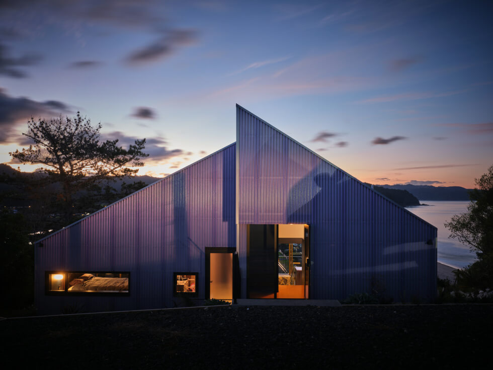 The Caspers House Changes Shades Depending On The Light And Viewing Angle