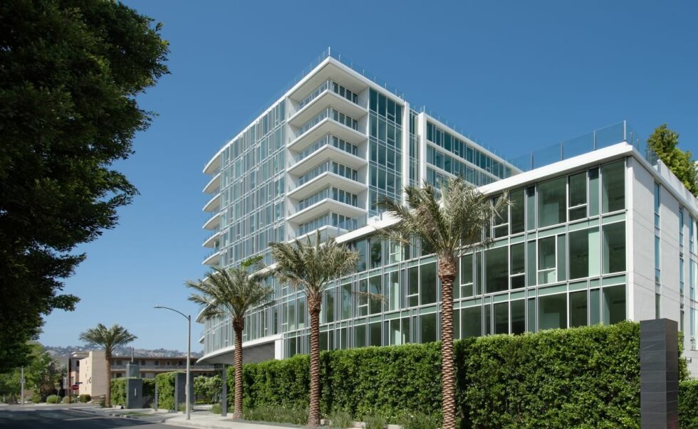 Four Seasons Private Residences Los Angeles exterior