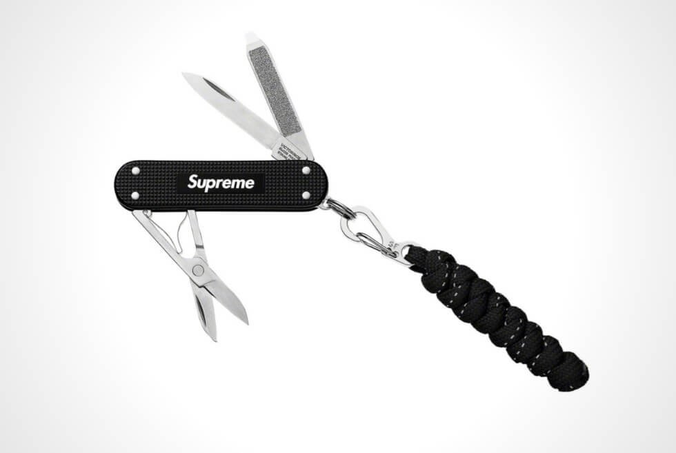 The Supreme x Victorinox Classic Alox Knife Boasts Sleek Functionality
