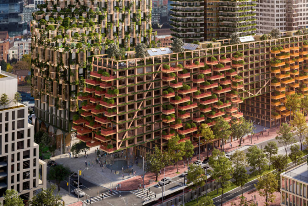 The Timber House Looks To Become the Largest Residential Building In Toronto’s Waterfront