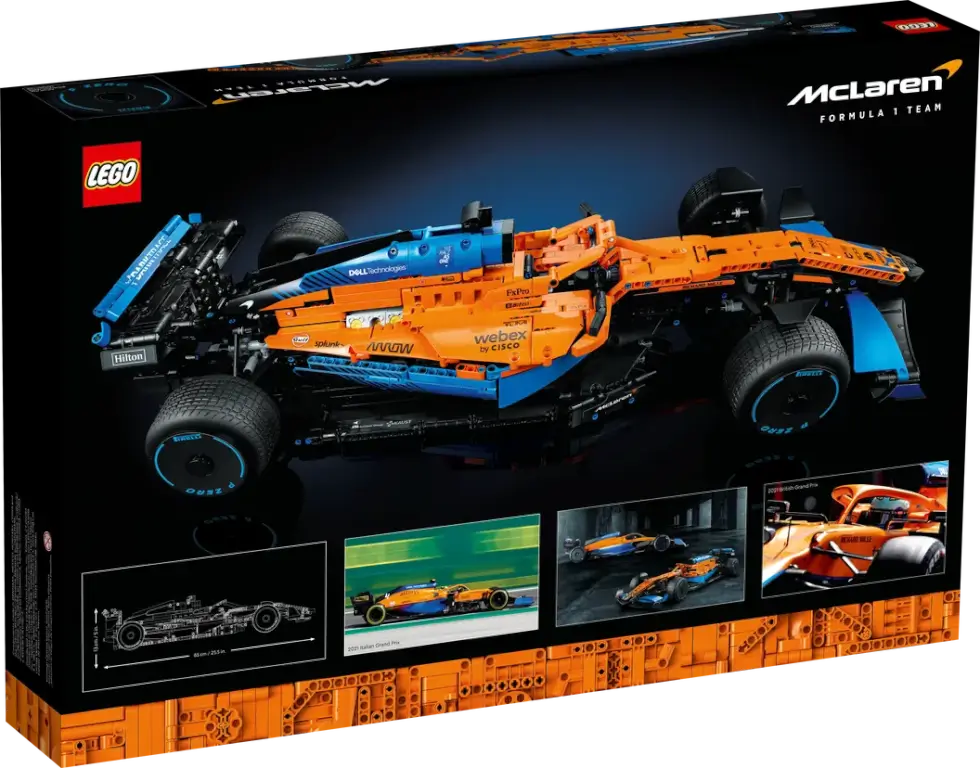 McLaren Formula 1 Box Back