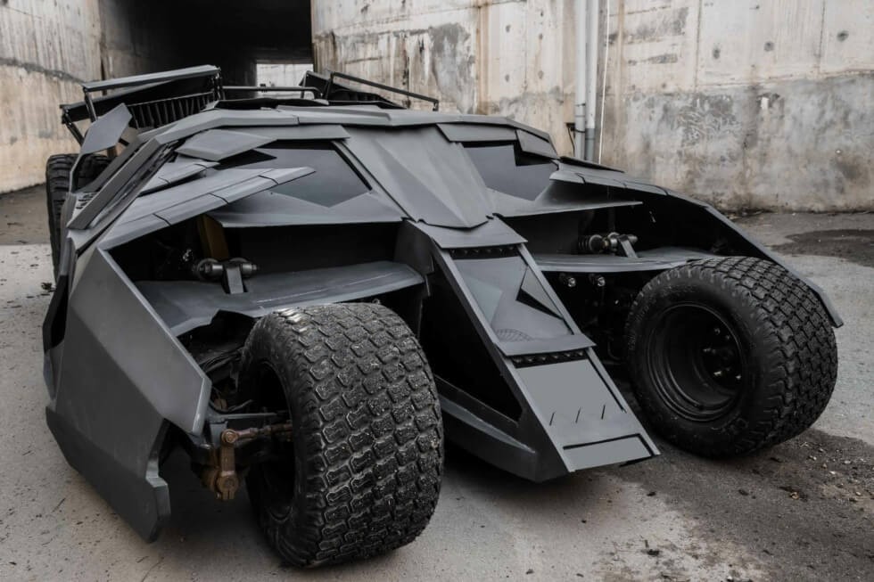 Batmobile closeup