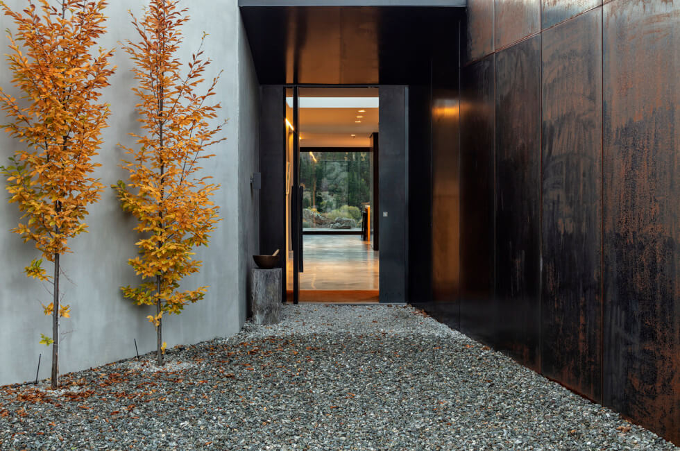 Black Quail House entrance