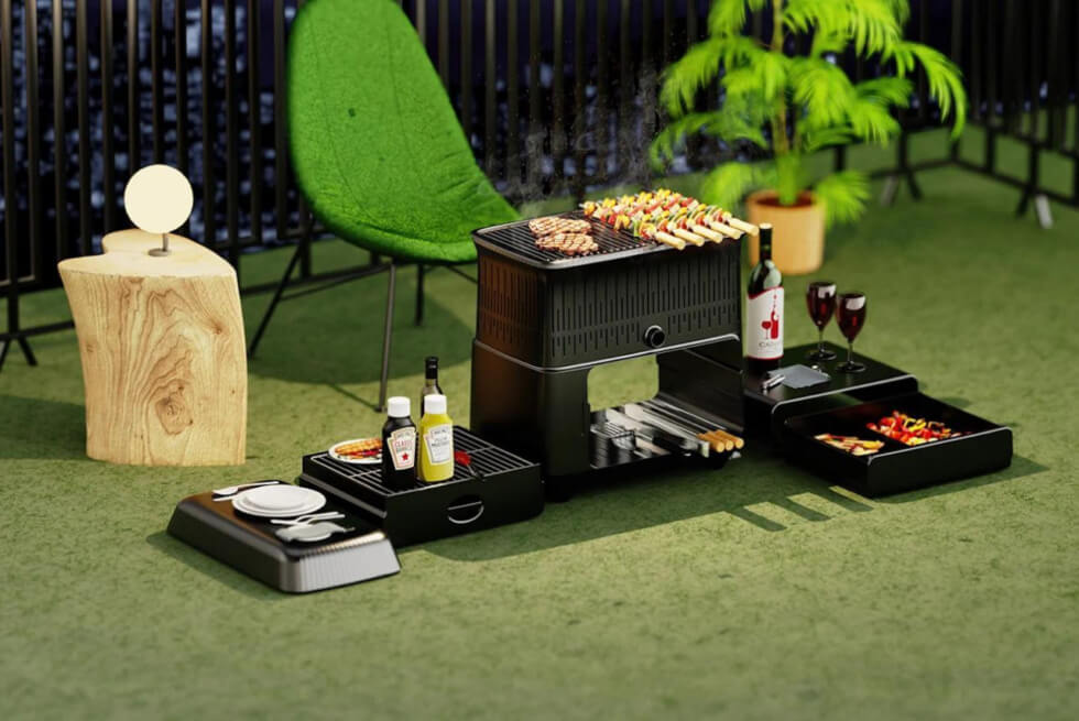 A Whirlpool Product Designer Presents The Barbecue Nx Smart Grill Concept