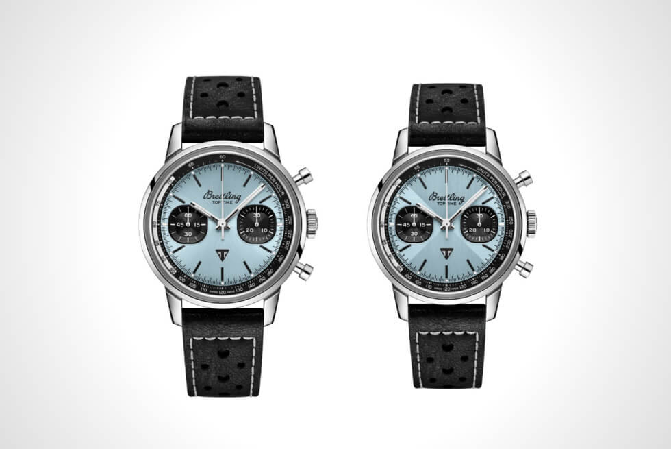 Breitling Unveils Two Top Time Chronographs Based On A New Triumph Motorcycle