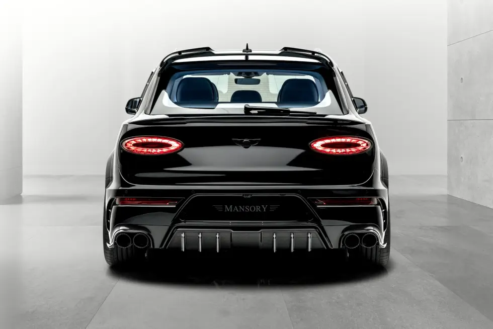Bentayga Speed W12 rear