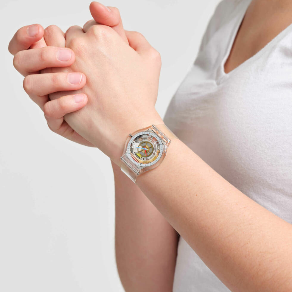 CLEAR Colelction Wrist Shot