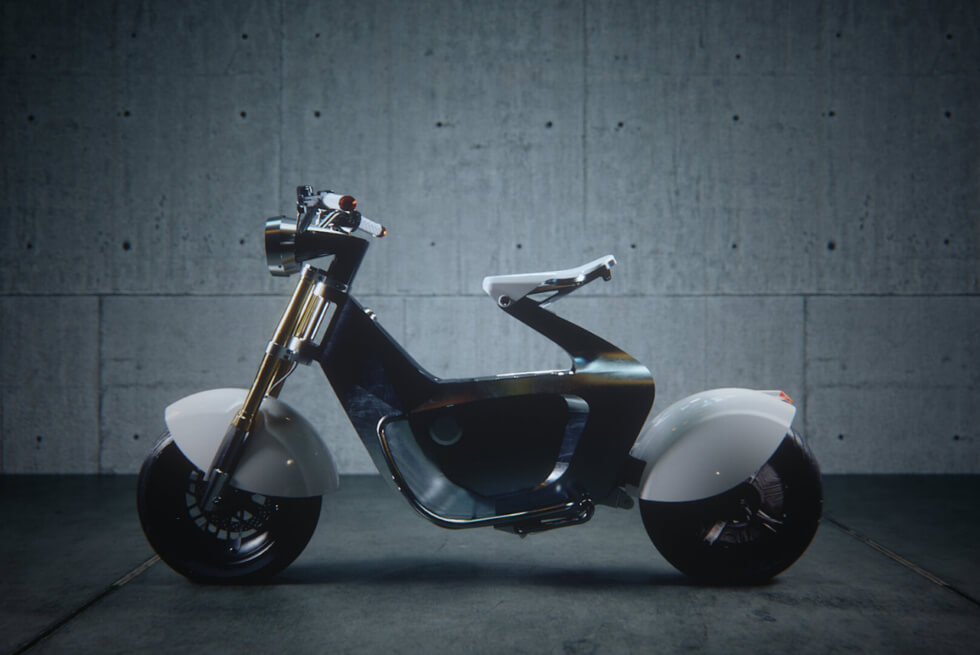 STILRIDE Uses Technology Inspired By Origami To Build The SUS1 E-Scooter