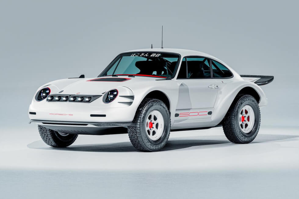 Hakosan Design’s Super Off-Road Challenge Concept Is An Electric Porsche Rally Racer