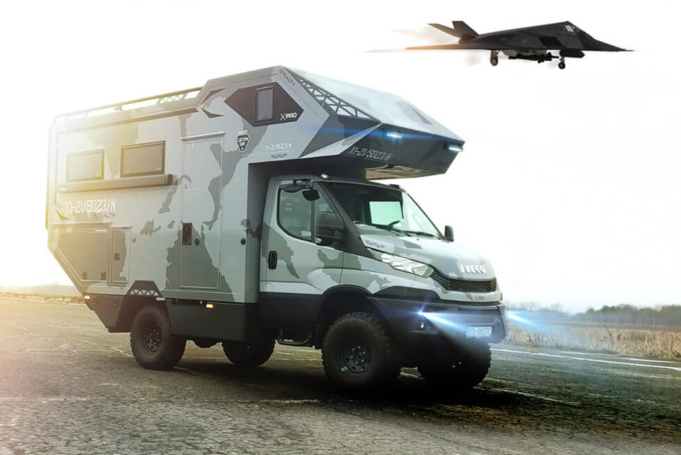 Xpedition Pro Gives Their Xpro One RV Military-Inspired Aesthetics And Performance