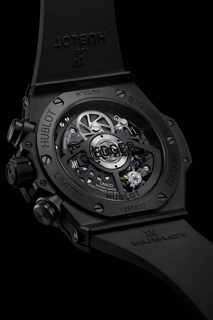 Big Bang Unico Ledger caseback