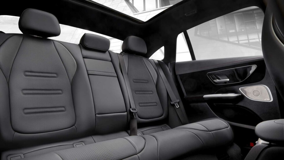 EQE rear seats