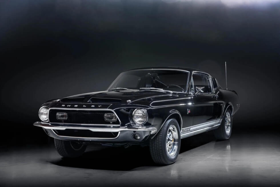 This Raven Black 1968 Shelby Mustang GT500KR Is Looking For A New Owner
