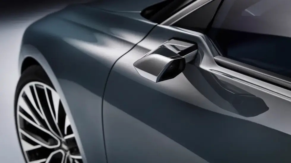 A6 Avant e-tron side mirrors