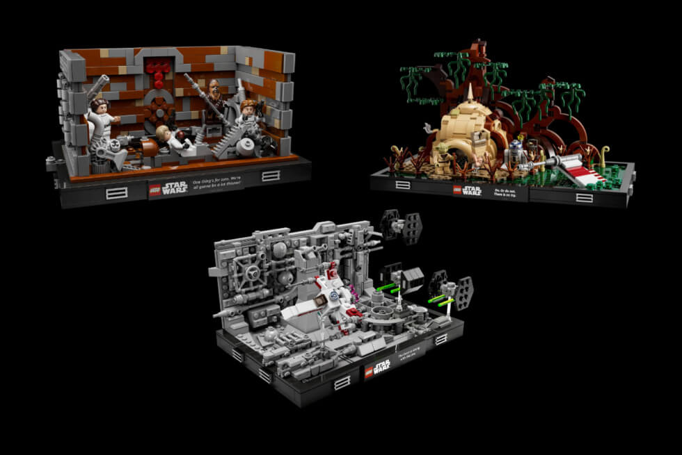 LEGO Is Releasing A Trio Of Star Wars Dioramas Fans Will Love