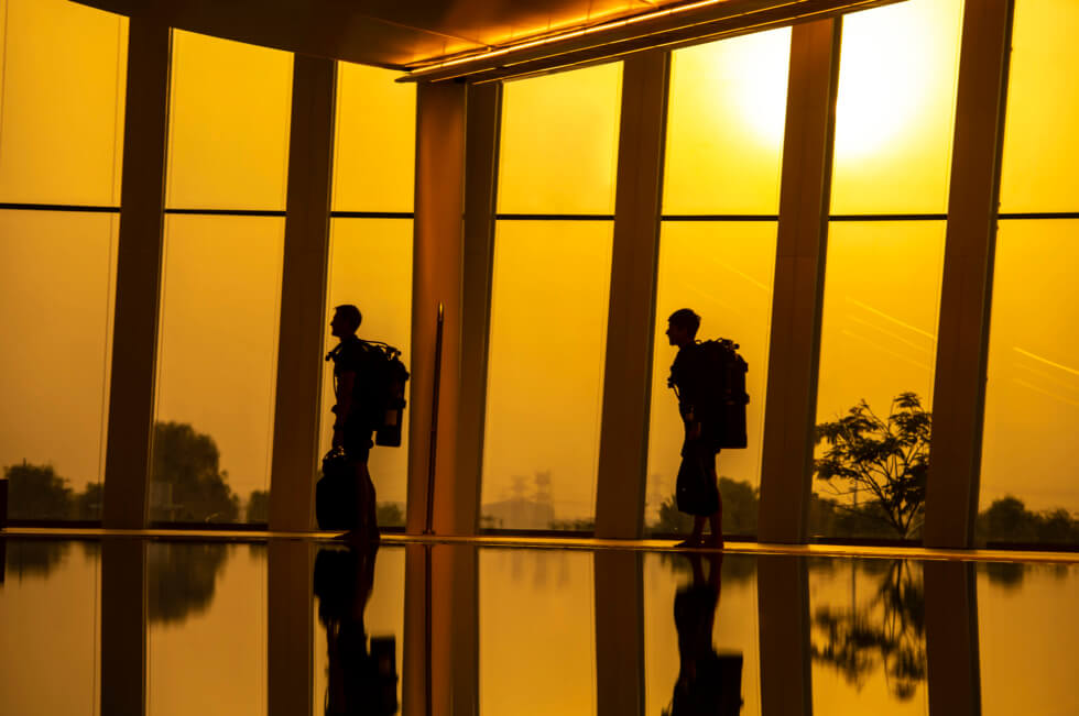 Deep Dive Dubai Sunset