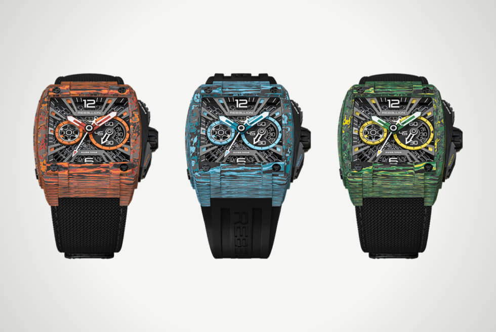 Rebellion Timepieces Imbues The Re-Volt Chrono Carbon With A Splash Of Color