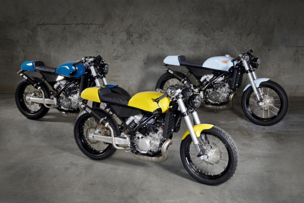 This Two-Stroke Is A Custom Café Racer That Starts Off As A KTM 300 EXC TPI