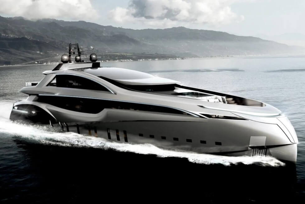 Tecnomar Shares A Preview Of The EVO 130 Superyacht